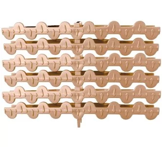 AstralPool Ivory modular curved grating for swimming pool, 295 mm, 22 mm