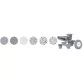 Astralpool Slim skimmer 17.5 L for concrete pool, Light grey Photo №5