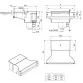 AstralPool Slim high water level skimmer 17.5 L for concrete pool, 650 mm, Stainless steel Photo №2