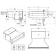 AstralPool A-500 Slim skimmer 17.5 L for liner pool, 500 mm, stainless steel Photo №2
