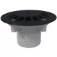AstralPool threaded floor return inlet for concrete pools, 50 mm, Anthracite grey Photo №1