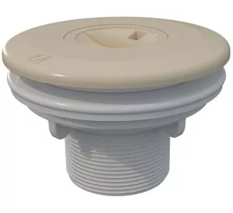 AstralPool vacuum inlet for liner pools, 50 mm, Beige