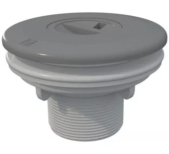 AstralPool vacuum inlet for liner pools, 50 mm, Light Grey