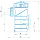 AstralPool Kivu 130m3/h self-priming pump for swimming pool, 230/400V, 5.5 HP Photo №6