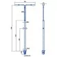 AstralPool Angel Shower with 2 shower heads, 63 mm Photo №3