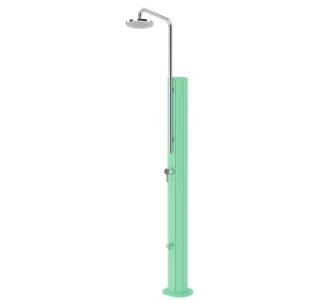 AstralPool chrome solar shower, 30 l, Green