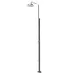 AstralPool chrome non-solar shower, Anthracite  Photo №1
