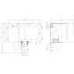 AstralPool A-201 skimmer body for concrete pools, Stainless steel Photo №2