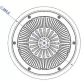 AstralPool adjustable floor return Inlet for pools, White ABS Grille - 20 m3/h Photo №3