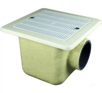 AstralPool ABS main drain for concrete pool, Ø 75 mm, 18 m3/h