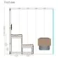 AstralPool St. Moritz sauna 300 x 250 x 210, 10,5 kW Photo №10