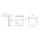 AstralPool Pluvium Waterfall for swimming pools, 12 m3/h Photo №2