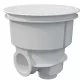 AstralPool Norm main drain for concrete pool, flat grating, White Photo №1