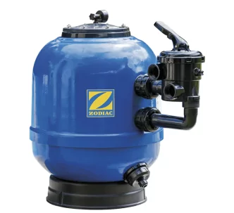 Zodiac MS 650 side mounted sand filter for swimming pool, 16m3/h