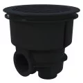AstralPool Norm main drain for concrete pool, flat grating, Anthracite Grey