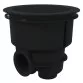 AstralPool Norm main drain for concrete pool, flat grating, Anthracite Grey Photo №1