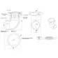 AstralPool main drain with glueable 50 mm elbow, 2 “, ABS Photo №3