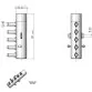 AstralPool air distributor for venturi, ABS, 5 outlet Photo №2