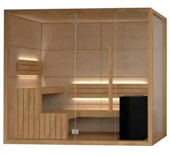 AstralPool Lobos sauna, 254 x 254 x 210 cm, 9 kW