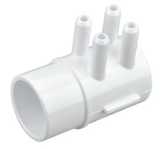 AstralPool 4-port water manifold for liner pool, ABS