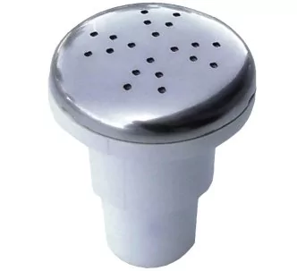 AstralPool blower nozzle with stainless steel front panel for gluing
