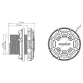 AstralPool Lateral return inlet nozzle for Polyester pools - Anthracite grey Photo №3