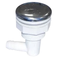 AstralPool lateral outlet blower nozzle with stainless steel front panel, 3/8