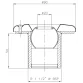 AstralPool Return inlet for liner pool with Ø 20mm Photo №2