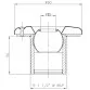 AstralPool Bushing return inlet for liner pool with Ø 25 Photo №2