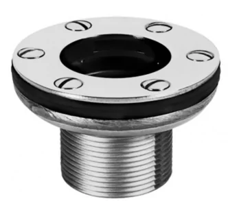 AstralPool stainless steel vacuum inlet for liner pools, 1 1/2