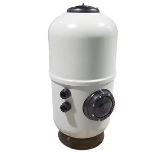 AstralPool Aster side mounted filter, high bed and with nozzle plate, Ø 750 mm, 21 m3/h