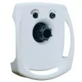 AstralPool nozzle rectangular front plate with built-in hand grip, White, ABS