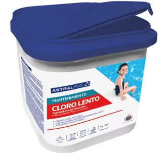 AstralPool Slow dissolve Chlorine for pool, 250g Tablet, 5 kg