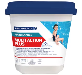 AstralPool Long lasting chlorine with multi-action for pool, 250g tablet, 5 kg
