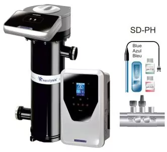 AstralPool Neolysis 2 UV sanitizer / chlorinator with pH, standard salinity, 12 g/h, 48 W