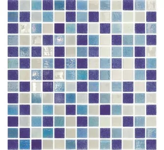 AstralPool Togama premium pearl finish mix pool mosaic, 334 x 334 mm, Adriatic