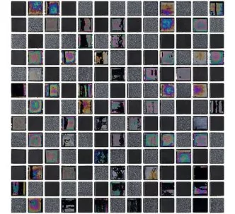 AstralPool Togama premium pearl finish mix pool mosaic, 334 x 334 mm, Tokyo