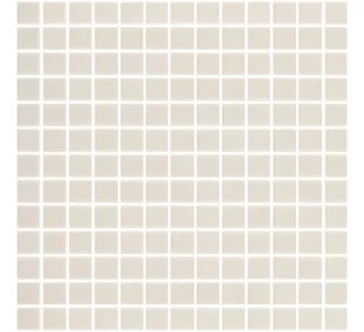AstralPool glass mosaic for swimming pool, 25 x 25 mm, White Matt - C3