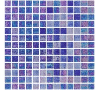 AstralPool pearl mosaic for swimming pool, 25 x 25 mm, Dark blue mist