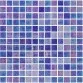 AstralPool pearl mosaic for swimming pool, 25 x 25 mm, Dark blue mist Photo №1