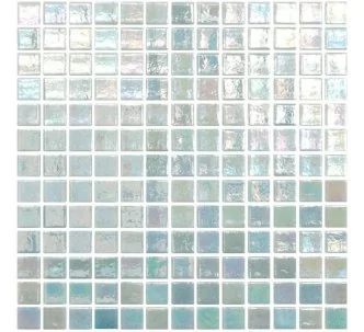 AstralPool pearl mosaic for swimming pool, 25 x 25 mm, Light green mist