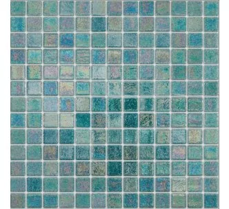 AstralPool pearl mosaic for swimming pool, 25 x 25 mm, Dark green mist