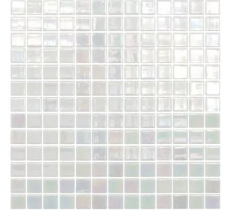 AstralPool pearl mosaic for swimming pool, 334 x 334 mm, Plain white