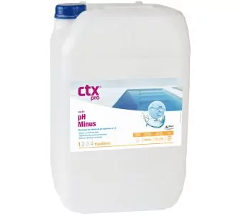 CTX 15 pH Minus for swimming pool, liquid, 10 L