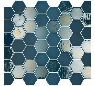 AstralPool sixties glass mosaic for wellness and spa, 325 x 294 mm, Blue