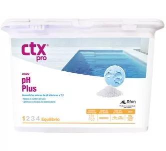 CTX 20 pH Plus for swimming pool, granulated, 1 kg