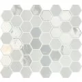 AstralPool sixties glass mosaic for wellness and spa, 325 x 294 mm, White
