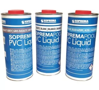 Soprema PVC Liquid for pool, light grey, 1 l