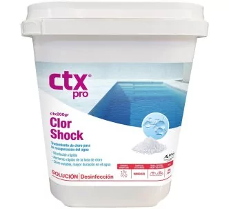 CTX 200 g ClorShock quick chlorine for swimming pool, granulated, 25 kg