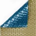 AstralPool 500 micron GeoBubble dark blue/gold pool solar cover, standard, Duo